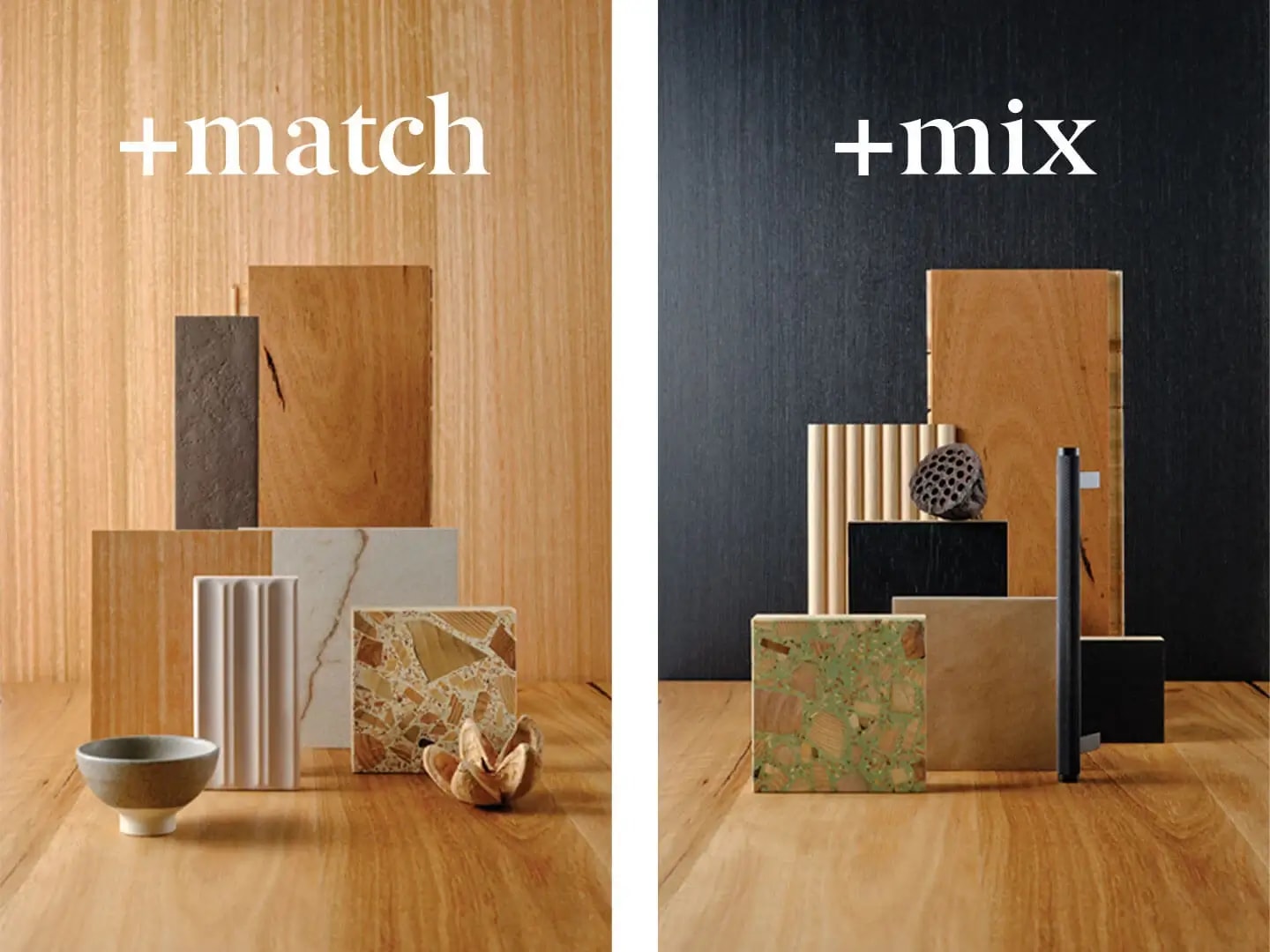 Havwoods match+maker match or mix options.